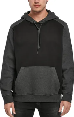 Immagine prodotto di Urban Classics - Felpa con cappuccio Raglan 2-TONE nero / antracite - S
