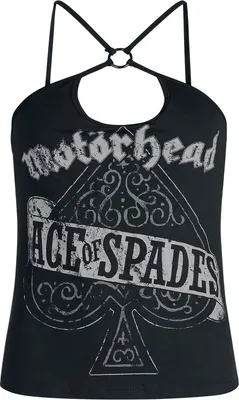 Produktbild von Motörhead Top Damen Ace Of Spades schwarz XXL