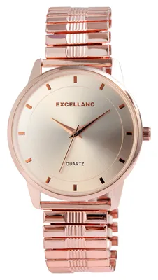 Produktbild von Excellanc Herrenuhr mit Edelstahlzugarmband