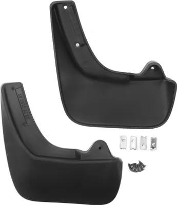 Produktbild von FROSCH Passgenaue Gummi Schmutzf?nger Spritzschutz Kotfl?gel hinteren kompatible mit MAZDA 3, 2011-2013, Limousine, 2 Teileg mit Befestigung