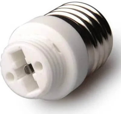 Produktbild von Lichtadapter von E27 auf G9 Fassung Adapter