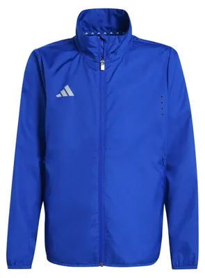 Productafbeelding van adidas Uni Kinderjas Team Wind.Rdy, team royal blauw/REFLECTIVE ZILVER, maat 5-6