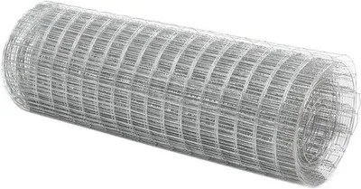 Imagen del producto de Malla para roedores - Acero galvanizado - 25 x 0,5 metros - Malla fina de 16x16 mm - Color plateado