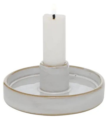 Zdjęcie produktu dla Okrągły świecznik porcelanowy MARIMA, 4 cm