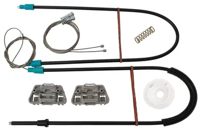 Immagine prodotto di Kit di riparazione per alzacristalli elettrico anteriore destro per Jaguar X-Type (anni di costruzione 1999-2009)