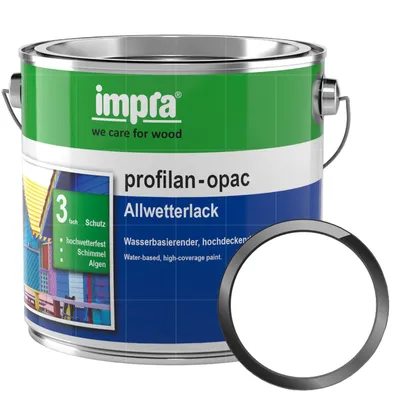 Produktbild von IMPRA Profilan Opac 2.5 Liter 9010 Birkenweiss