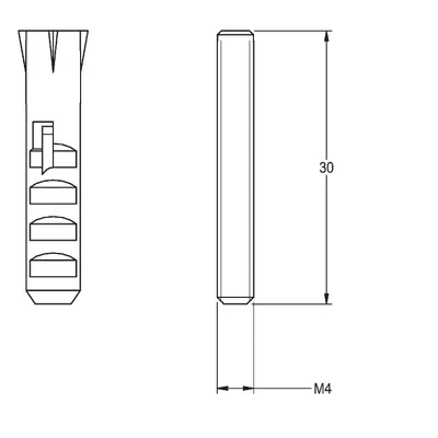 Zdjęcie produktu dla KWC AR Verdrehsicherung, AQUAJET-Slimline,  für Duschopf