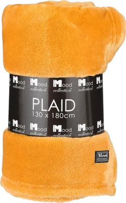 Produktbild von In The Mood Collection Famke Fleecedecke - L180 x B130 cm - Gelb