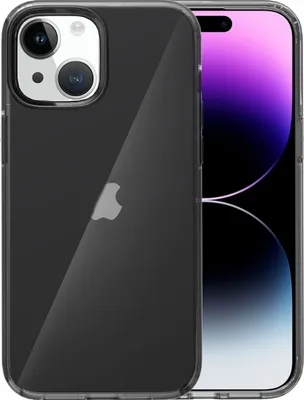 Produktbild von Mobigear Crystal iPhone 15 Plus Hülle Hardcase Backcover - Grau