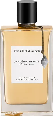 A bottle of Van Cleef & Arpels Gardenia Petale Eau de Parfum.