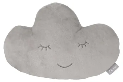 Immagine prodotto di roba cuscino coccoloso 'roba Style' nuvola grigio-argento, soffice cuscino decorativo per la camera dei bambini e dei neonati