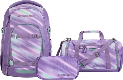 Produktbild von Coocazoo, Schulrucksack-Set MATE Arctic Lights 3-teilig