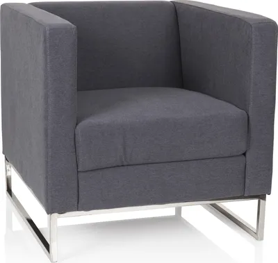 Produktbild von hjh OFFICE Polstersessel BARBADOS Stoff Sessel Relaxsessel gepolstert