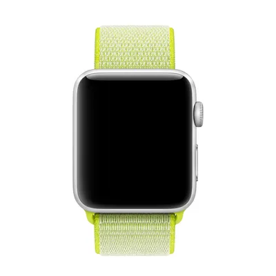 Obrázek produktu pro Apple MRJ02ZM, Kapela, Chytré hodinky, Limetka, Apple, Apple Watch, Nylon