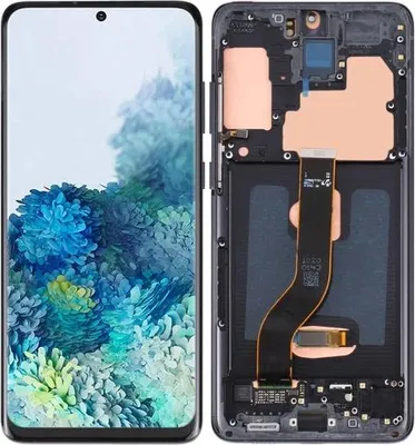 Produktbild von LCD-Display + Touchscreen Samsung Galaxy S20 PLUS G985 G985F OLED-Rahmen