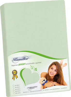 Obrázek produktu pro Prostěradlo jersey - Šalvějová - 140x200