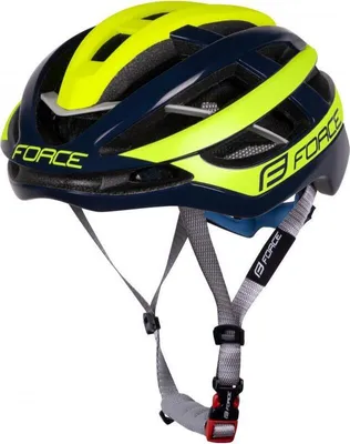 Produktbild von Force Lynx Helm gelb fluo-blau größe L-XL (58-62 cm) 90287702