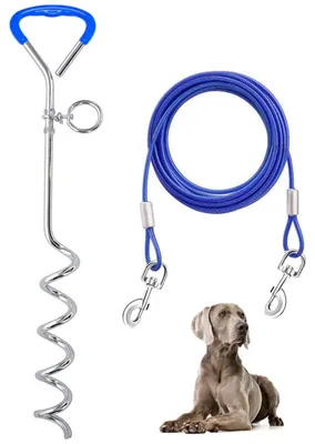 Produktbild von Supet Bodenanker Hund,Anlegepflock für Hunde Groß,Erdanker Hund,Erdspiess Hundel