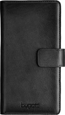 Produktbild von Bugatti Universal Booklet M Lisbona Schutzhülle Handytasche Case schwarz