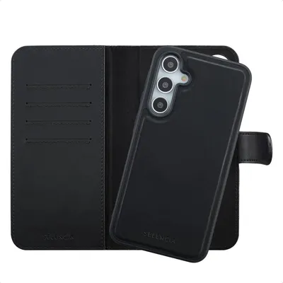 Produktbild von Selencia Olyn Abnehmbare Bookcase mit MagSafe Samsung Galaxy A35 / A55 - Schwarz
