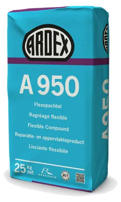 Immagine prodotto di ARDEX A 950 Flexspachtel grau 25kg - schnelltrocknend und einfach zu verarbeiten