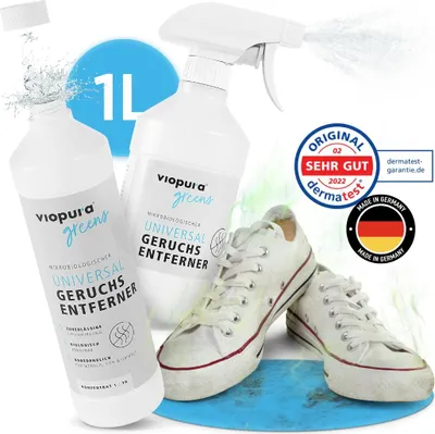 Produktbild von viopura Tiergeruchsentferner 1 Liter Konzentrat + Mischflasche