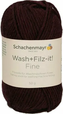 Zdjęcie produktu dla Schachenmayr WASH+FILZ-IT FINE 00145 Burgundy Przędza dziewiarska