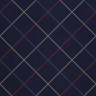 Immagine prodotto di OUTDOOR DEKOSTOFFE OXFORD - motivo a scacchi su blu navy