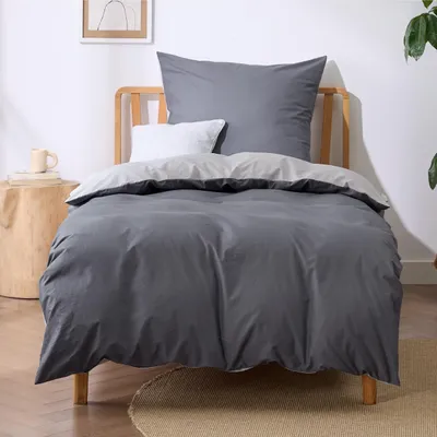Zdjęcie produktu dla Omgoods - Dwustronny zestaw pościeli bawełnianej, 135 x 200 cm