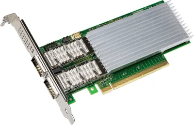 Zdjęcie produktu dla Intel Ethernet Network Adapter E810-CQDA2, Wewnętrzny, Przewodowa, PCI Express, Włókno, 100000 Mbit/s