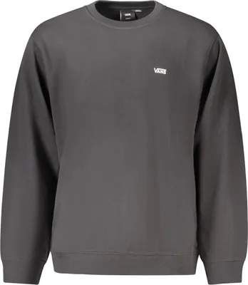 Obrázek produktu pro Pánská mikina s dlouhým rukávem černá - fleece, kulatý výstřih, výšivka