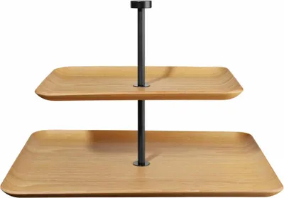 Obrázok produktu pre ASA Etagere 2-stufig, rechteckig wood