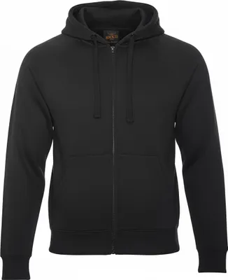 Produktbild von ROCK-IT Apparel Heavy Zipper Hoodie - Robuster Herren Kapuzenpullover mit Reißverschluss L Schwarz