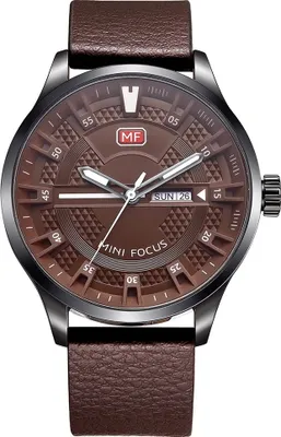 Produktbild von Mini Focus PA-23897 Herrenuhr - Braun  kaufen KP23897