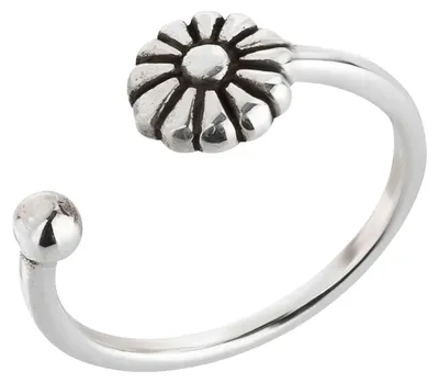 Produktbild von Zehenring Zehring schmale Sonnenblume 925 Silber
