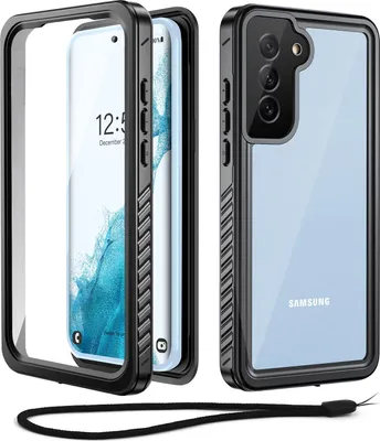 Produktbild von Wasserdicht Hülle für Samsung Galaxy A54, IP68 Wasserfest Handyhülle, Stoßfest Staubdicht 360 Grad Schutzhülle mit Displayschutz, Schwarz