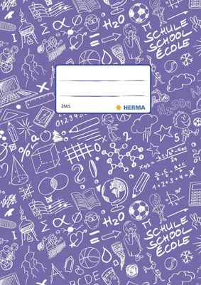 Image de Herma 19407 Protège-cahier Schoolydoo A4 PP violet