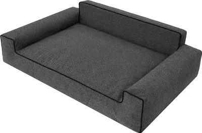 Immagine prodotto di Letto per cani "Glamour" -80x55cm- elegante cuscino da divano per cani, morbido e lavabile