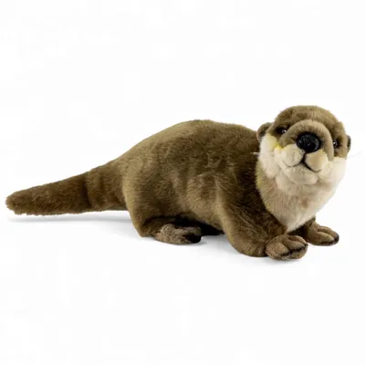 Produktbild von Carl Dick Otter stehend ca. 30cm, 45cm mit Schwanz 1857 Kuscheltier, Plüschtier, Stofftier