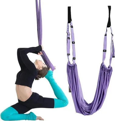Produktbild von Elastische Stretchband für Yoga, Ballett und Pilates, 1 Stück, verschiedene Größen