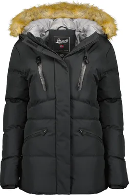 Produktbild von Geographical Norway Damen Jacke Winterjacke Crown, Black, Größe S