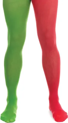 Produktbild von Weihnachtselfen Strumpfhose für Damen Einheitsgröße