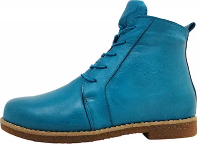 Image de andrea conti Bottes femme à lacets bleu, taille 38