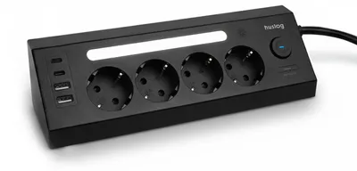 Obrázok produktu pre Predlžovací kábel s LED osvetlením