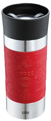 Zdjęcie produktu dla Termiczny kubek do picia Cilio VIAGGIO, 360 ml, czerwony, numer artykułu: 546019, kod produktu: 4017166546019