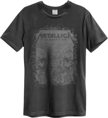 Produktbild von Amplified Shirt Metallica Black Album charcoal M (medium)