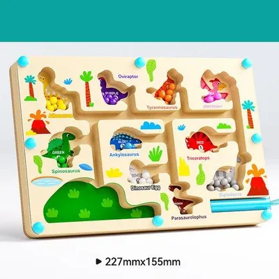 Produktbild von Magnetisches Labyrinth Farbsortierspiel für Kinder