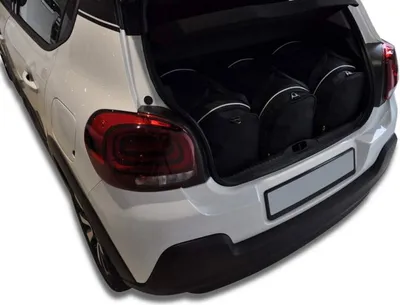Immagine prodotto di Borse da bagagliaio CITROEN C3 HATCHBACK 2016-2023 3pezzi KJUST