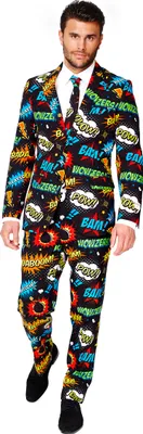 Produktbild von Badaboom Kostüm Anzug - für Karneval Halloween Größe: 54