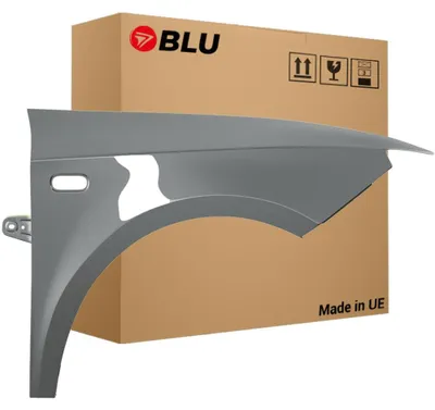 Obrázek produktu pro BLU Blatník náhrada pro Seat Ibiza IV 4 6J LS7U Pravý Stříbrný GrauSombra | 2008-2017 | Přední | Lakovaný | Připravený k montáži